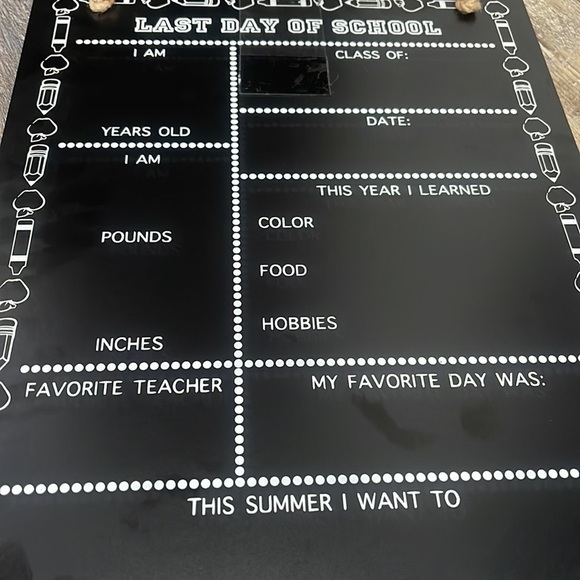 Reversible chalkboard - Picture 6 of 8